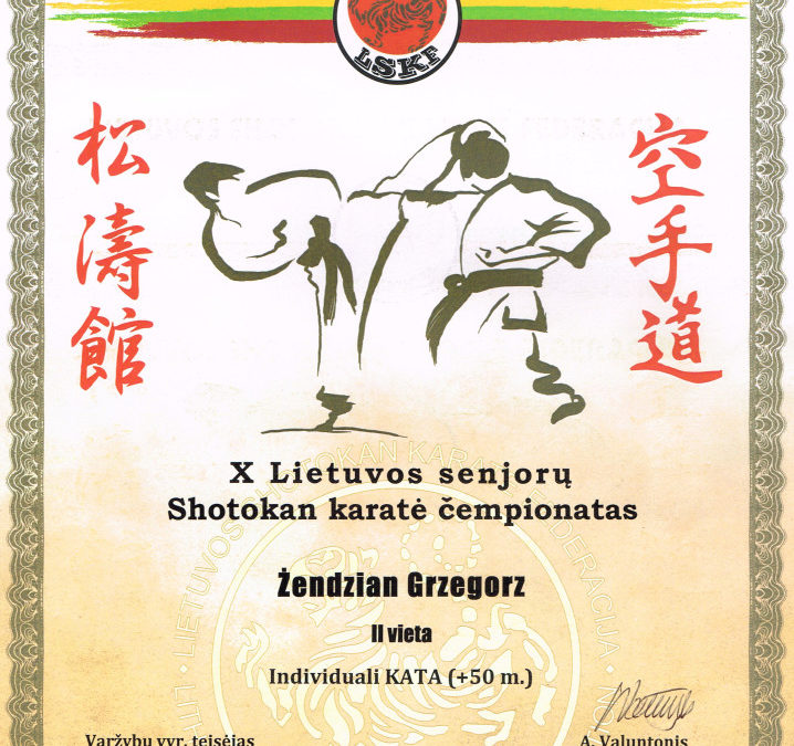 Międzynarodowe Mistrzostwa Litwy Karate Masters